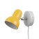 Sconces with the Sevantos wire E27 40W yellow 9x9x14 cm