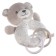 The rattle is soft on the ring "Gray Bear", I crush me