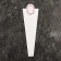 Package-cone for flowers, "flowers", white, 12.5x4x40 cm