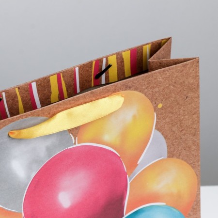 Package Gift Crafts Vertical, packaging, “Funny holiday”, 40 x 31 x 11.5 cm-2