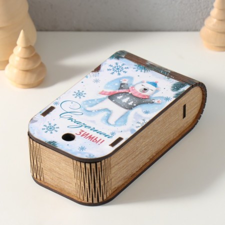 Caste-book "Fabulous winter" 13x7x4 cm