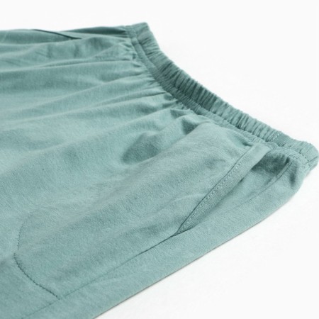Female set (T -shirt/shorts), olive strip color, size 46-9