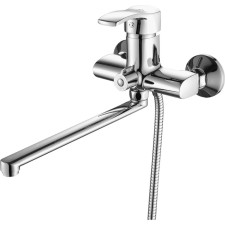 Fashun A2270 bath mixer, one -leaf, pour 320 mm, with a shower set, chrome