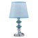Table lamp "Aquamarine" 1x60W E27 Blue 22x22x42 cm Risalux