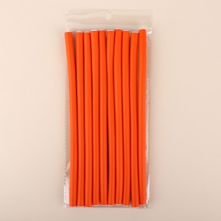 Bigudi "Boomerang", D = 1 cm, 24 cm, 10 pcs, color mix-7