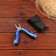 Multitul 10V1 "Master K" with pliers in a case, blue