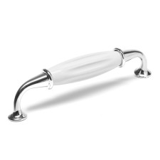 Stylish Cappio Ceramics 003 bracket handle, ceramic 96 mm, chrome