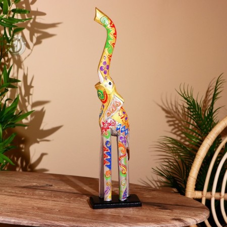 Souvenir "Elephant" Waste "tree, on a stand 9x16x60 cm-2