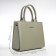 Female bag Textura, tout, average size, khaki color
