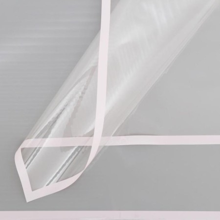Glossy film "strip", pink, 58 x 58 cm