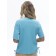Female T -shirt, size 46, azure color