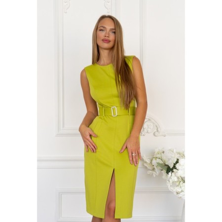 Women's dress, size 48, color lime 5510-6