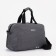 Sports bag with lightning, 3 outer pockets, color gray color