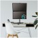 Table bracket for 2 monitors Onkron D208FS Black