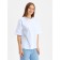 Women's T-shirt Minaku Oversize Fit: White Color, Rr. 46