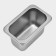 Gastrootiness 1/9 of stainless steel, 100 mm, 17.6 × 11.2 × 10 cm, thickness 0.8 mm