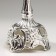 Summary Metal for 1 candle "Vine vine" silver 18.5x6x6 cm