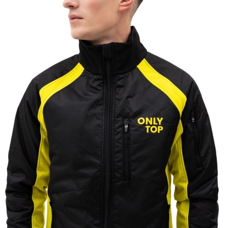 Warmed jacket onlytop, Black/Yellow, p. 48-12