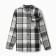 Male shirt in the MIST cage, size 50, black/white