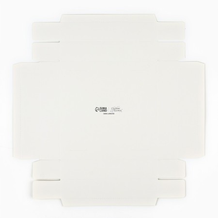 Box Gift folding carrion for colors, packaging, "Cleanliness", 20 x 20 x 4 cm-5