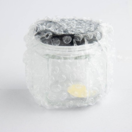 A can for making candles with a sticker “Made with love” 5 x 5.5 cm.-5