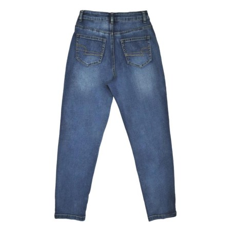 Jeans for girls, height 140 cm, blue color-1