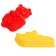 Sand set: shovel 20cm, rake, watering can, 2 mix