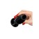 Toyfa Basic L, Full, TPE, 50x75 mm, black color, black