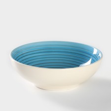 The plate deep ceramic Elrington “Airgraph. Sea evening 