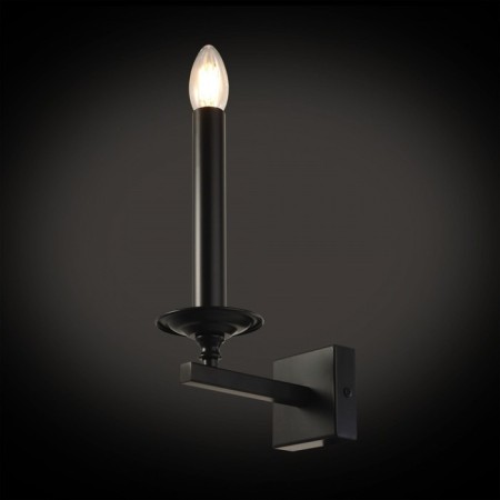 Sconces Citilux "Marquis" CL471315, 9x28.5 cm, 1x60W, E14, brown color-1