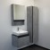 Mirror Comfort Comforty Edinburge 60 for the bathroom, color Bright concrete