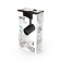 Lamp track Gauss cylinder, 1x12W LED, 4000K, 1100LM, white color