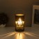 Light "Night Forest" Led 3haa Black 12x12x20.5cm