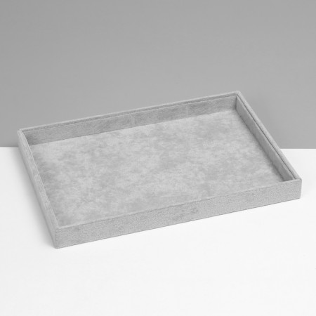 Decoration for jewelry 12 cells, phlock, 35 × 24 × 3, color gray color-3