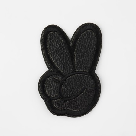 Thermal appliance from the leatherette "All the World", 4.1 × 5.9 cm, the color is black-1