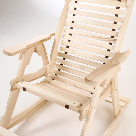 The rocking chair on the tape, 70 × 130 × 120cm, from linden, "Dobroparov"-5