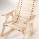 The rocking chair on the tape, 70 × 130 × 120cm, from linden, "Dobroparov"