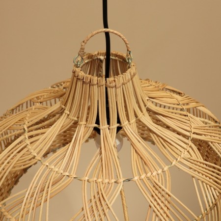 Ceiling Lamp from the rattan "Ju" 1x120W, E27, 42x42x32 cm-3