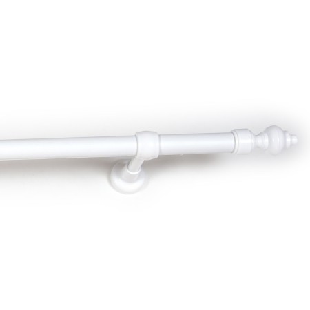 Cornice bracket, d = 28 mm, white color-1