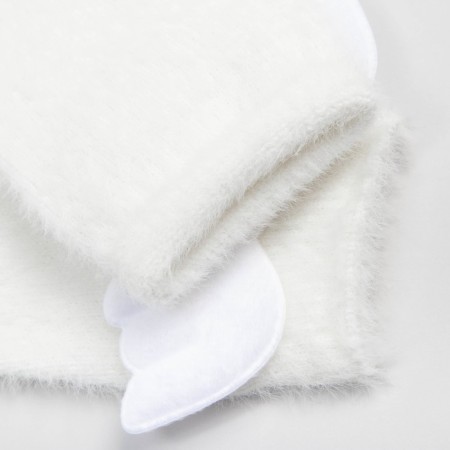 Tensor socks minku with a patch, white color, size 36-39 (23-25 ​​cm)-2