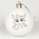 Set for creativity. New Year's balls for coloring "Magic Gift", 2pcs