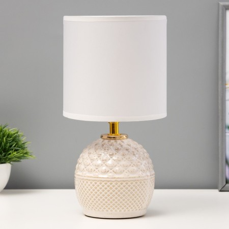 Aurelia table lamp E14 40W white 15x15x29 cm