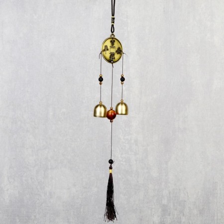 Wind Music Metal "Dragons on Monet" 2 bells 37 cm