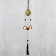 Wind Music Metal "Dragons on Monet" 2 bells 37 cm