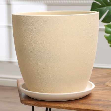 Flower pot "Savanna Beige bud No. 8", 22 l