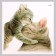 Stick 3D interior cats 30*30cm