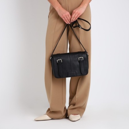 Female bag on magnets, long belt, color-6