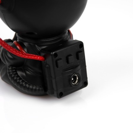 Light device "Cosmonaut with a star" 13 cm, glow of RGB, remote control, 5 V, black-6