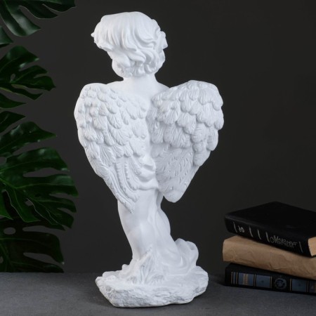 Figure "Angel with Fruits" White 20x26x48cm-2