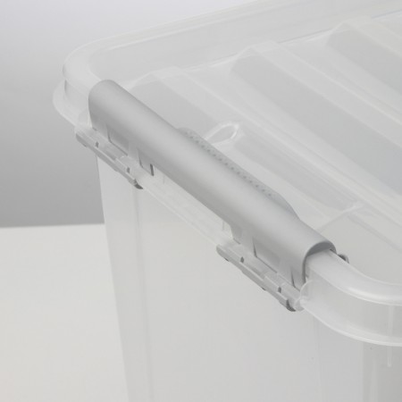 Storage container with Africa lid, 25 l, the color is transparent-2